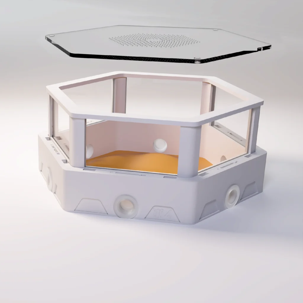 magnetické sklo modulu Aréna mravenčí farma MK4